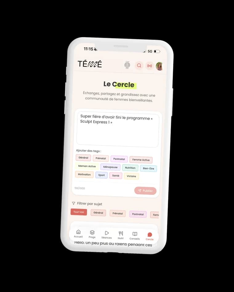 Le Cercle, la communauté de l'application Studio Témé