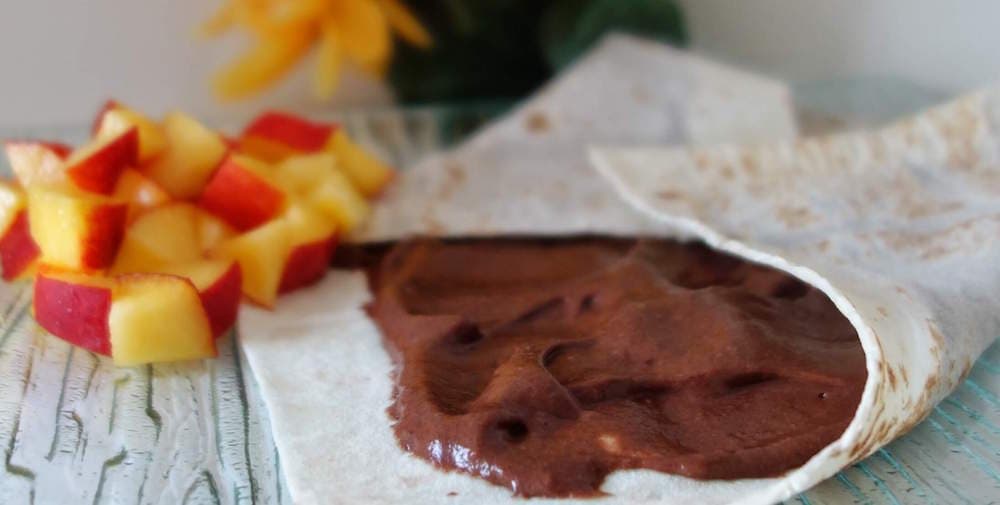 Wrap au "Nutella healthy"