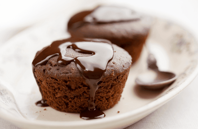 Moelleux au chocolat - 1 min & sans gluten