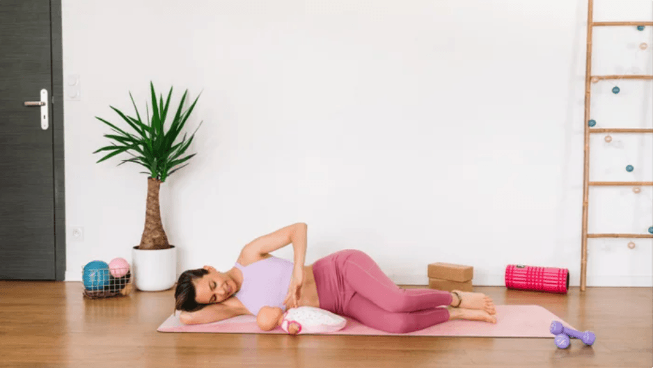 Stretching - Anti-douleurs au dos après allaitement/biberon