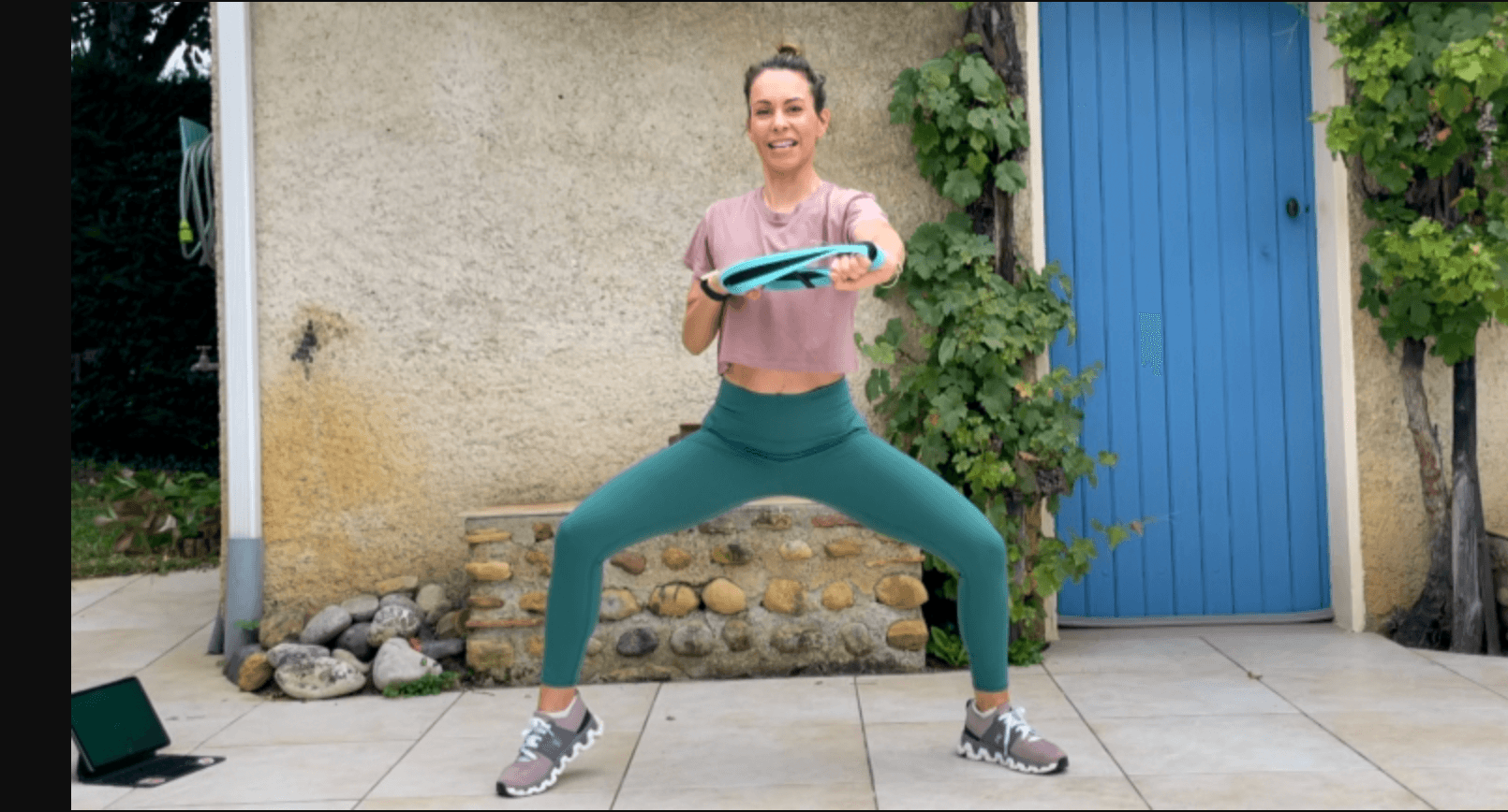 Séance (REAL LIFE) Legs & Butt Express (avec bande élastique en option)